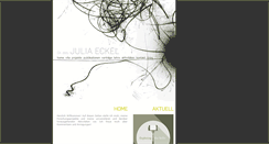 Desktop Screenshot of juliaeckel.de